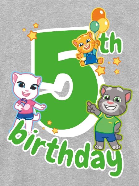 Talking Tom & Friends 5th Birthday