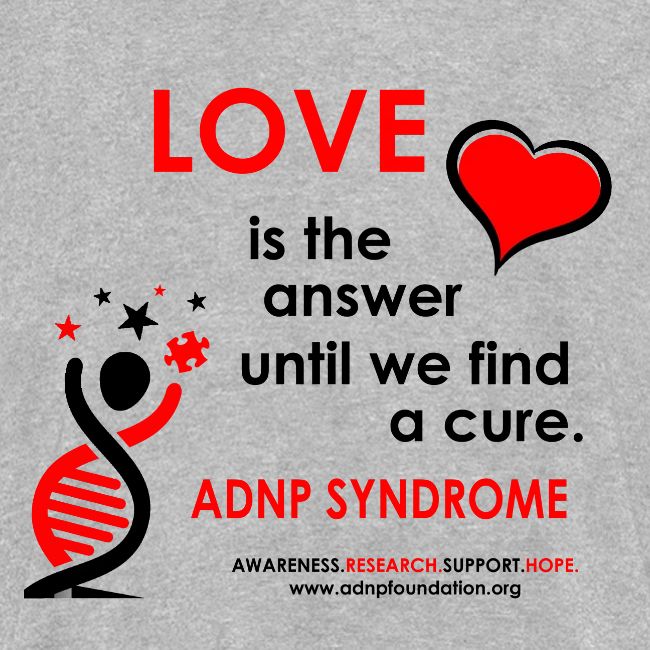 LOVE IS THE ANSWER Red and Black