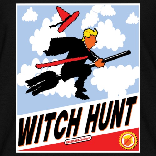 Witch hunt treason edition 8 bit game parody - Kids' T-Shirt