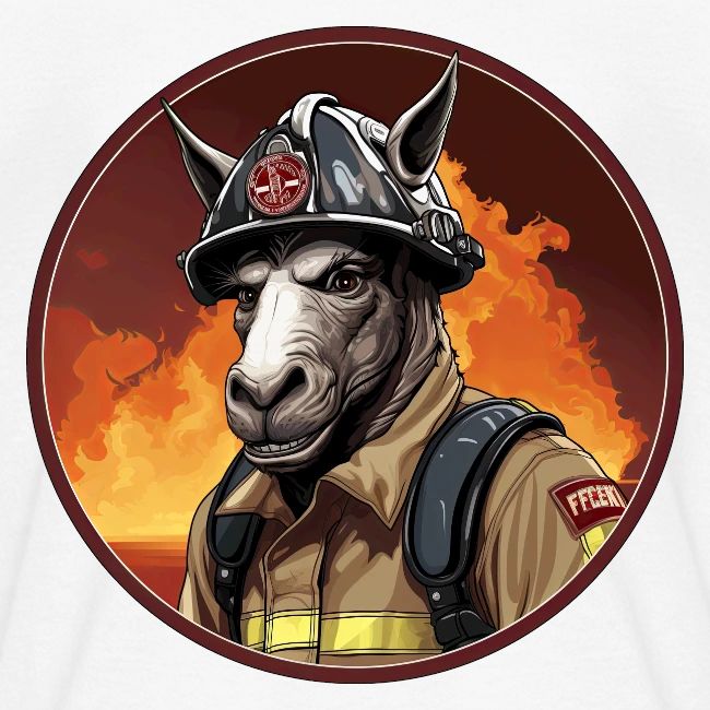 Donkey Firefighter