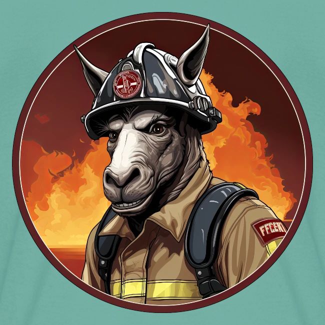 Donkey Firefighter