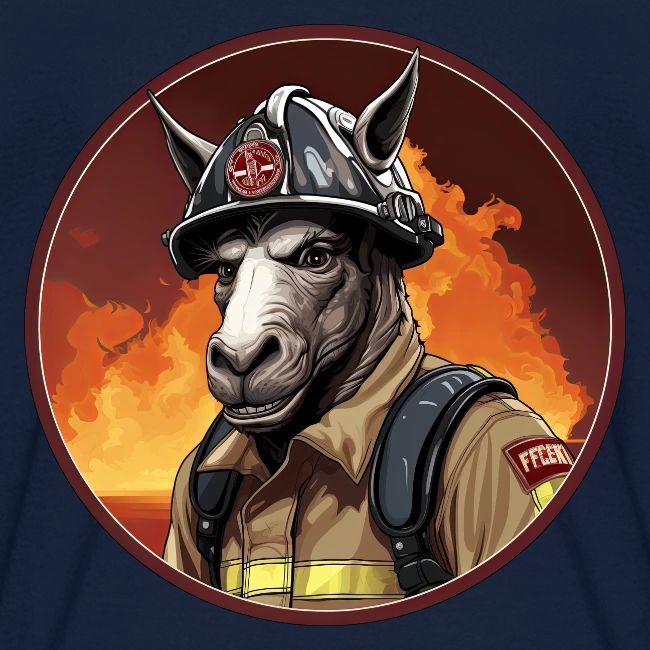 Donkey Firefighter