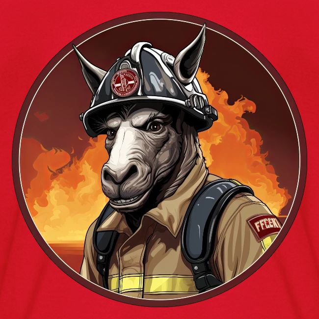 Donkey Firefighter
