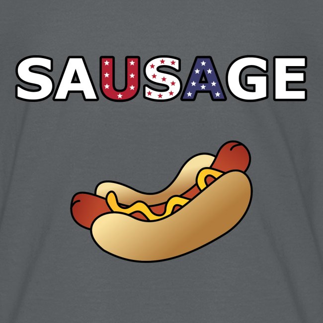Patriotic BBQ Sausage