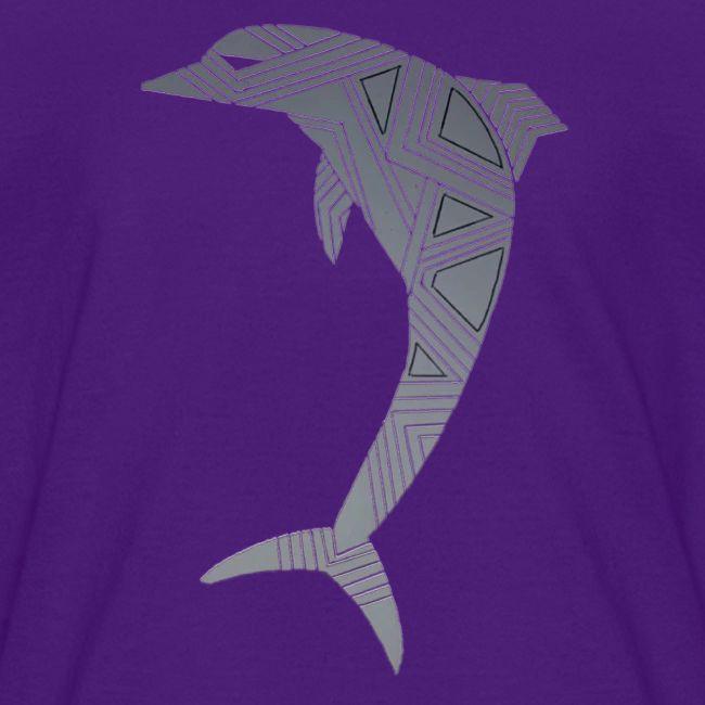 dolphin art deco