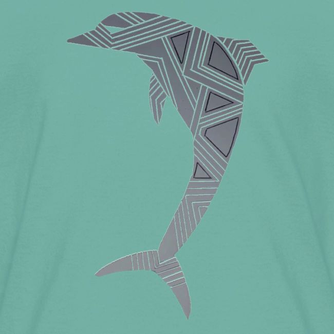 dolphin art deco