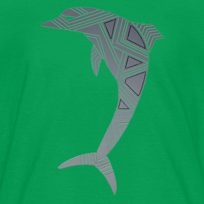dolphin art deco