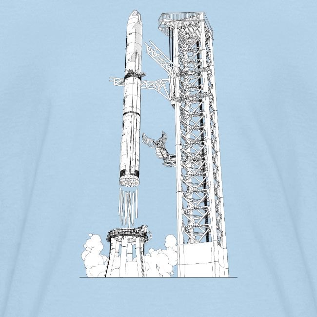 Starship Super-Heavy Lift Launch Vehicle - No Text