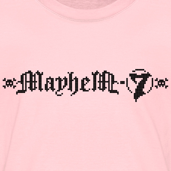 MayheM-7 - Logo 4 - Black