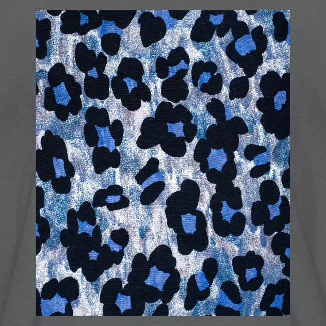 blue ank black leopard pattern
