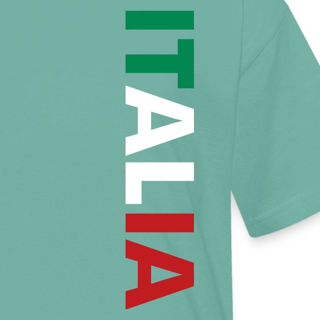 ITALIA green, white, red