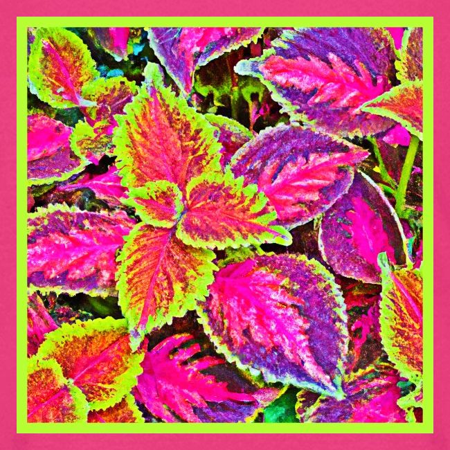 Vivid ChromaLeaf Harmony Pattern