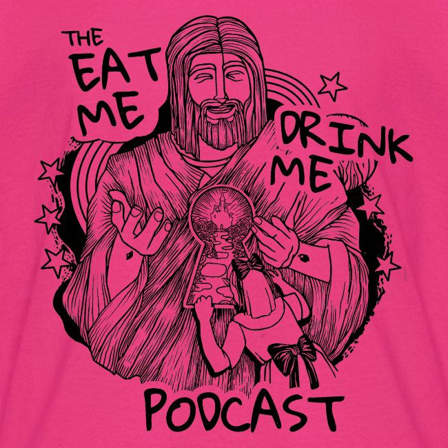 Eat Me Drink Me Podcast revamped logo