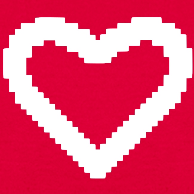 Pixel Heart Shape