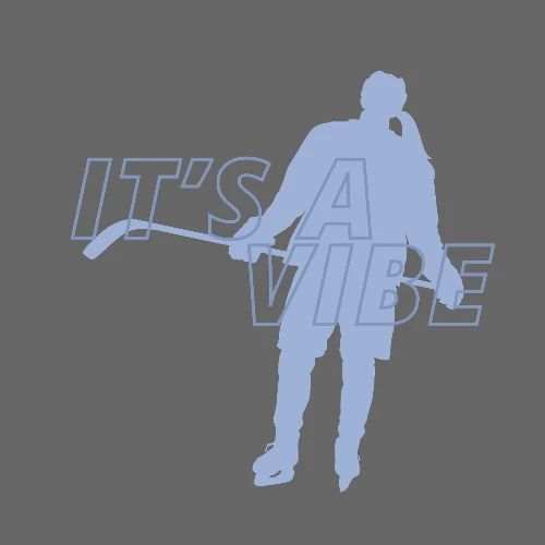 IT'S A VIBE- GIRLS HOCKEY - Kid's T-Shirt