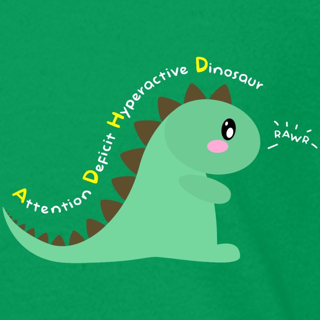 Attention Deficit Hyperactive Dinosaur (Corner)