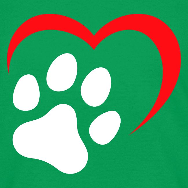 Heart and Paw Print