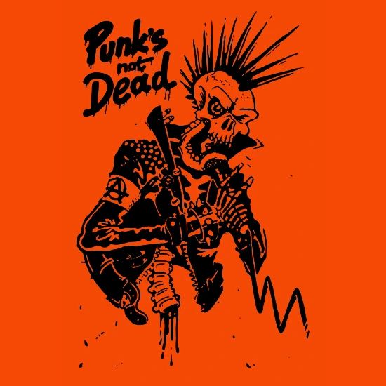 punks not dead wallpaper