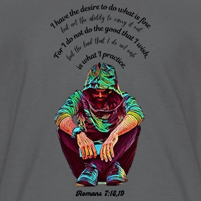 Hooded Man Color Pencil Sketch Drawing Scripture