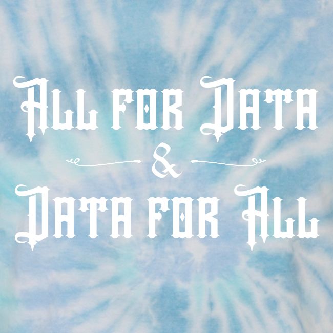 All for Data, Data for All (dark)