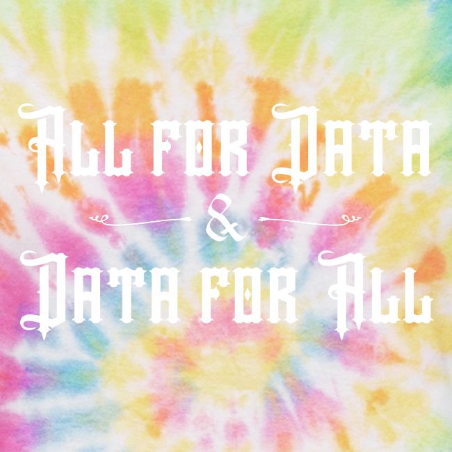 All for Data, Data for All (dark)