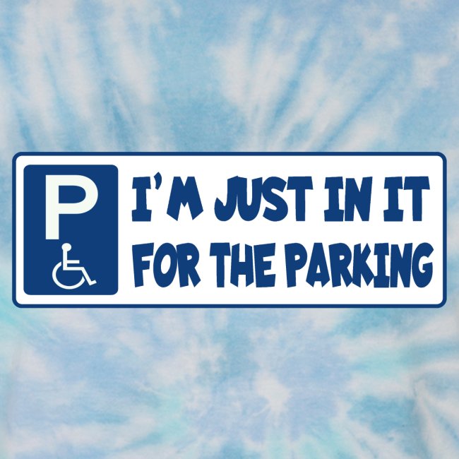 In a wheelchair for the parking, wheelchair fun