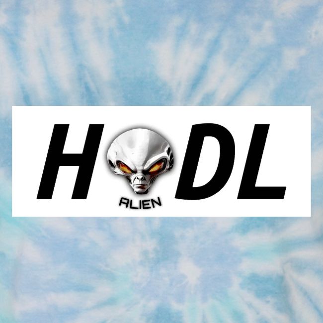 HODL Pulse Chain Alien white word