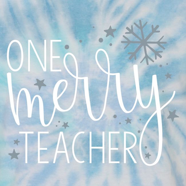 One Merry Teacher Christmas Teacher T-Shirt