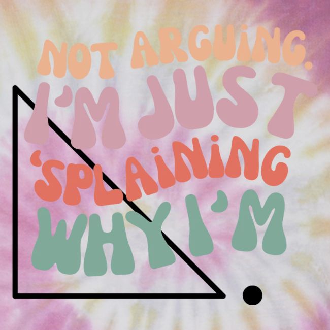 Not Splaining Right Triangle