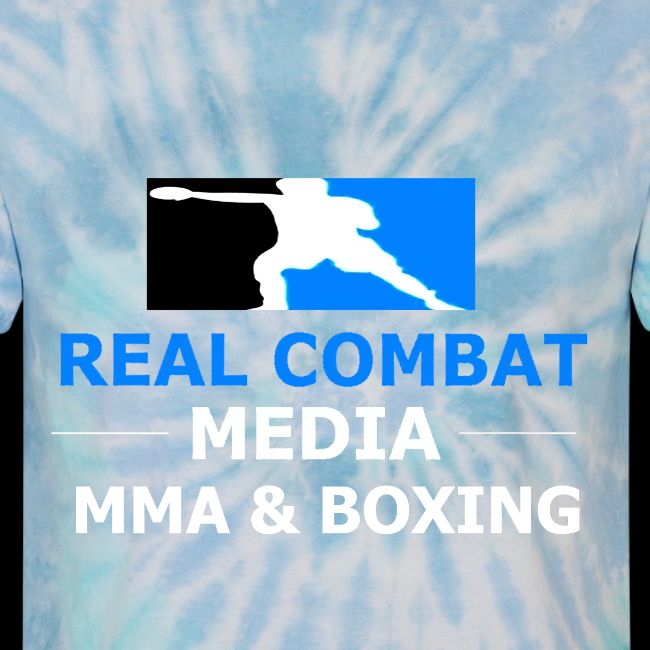 RCM MMA & BOXING Light Blue White Text