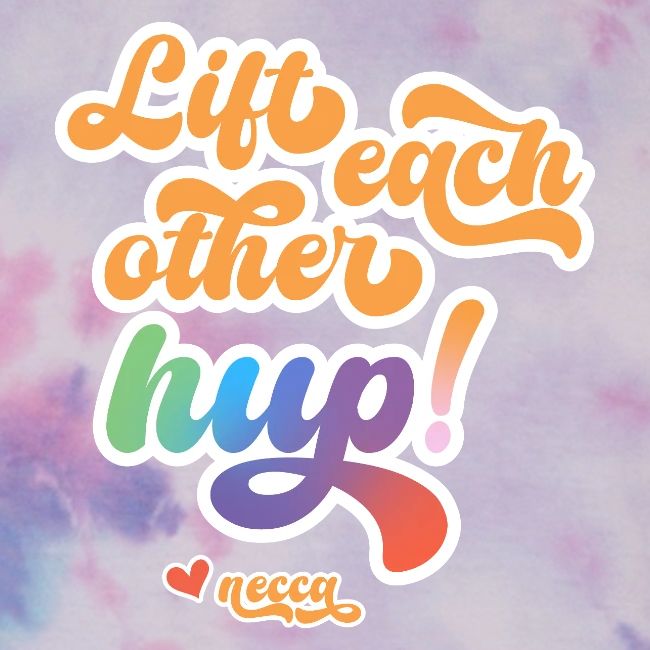 Lift each other hup!