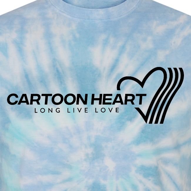 Cartoon Heart Tie-Dye Range