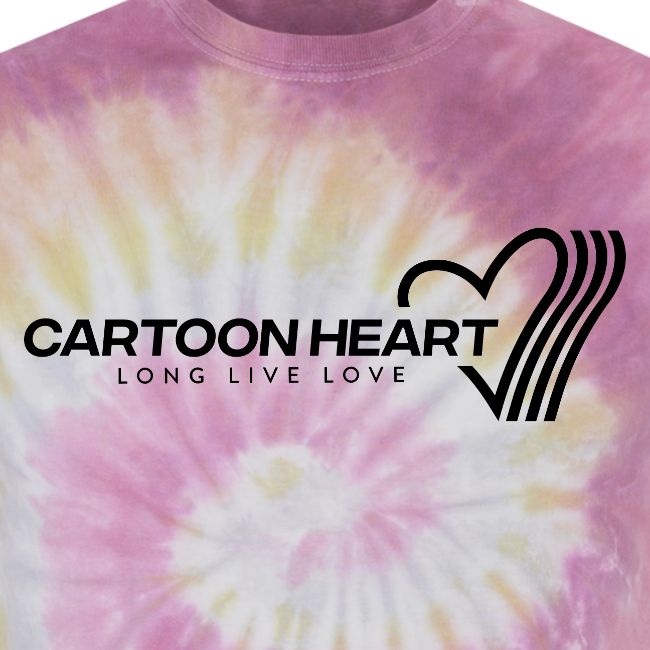 Cartoon Heart Tie-Dye Range
