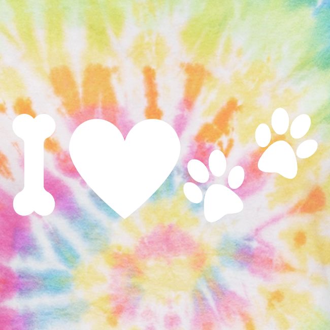 I Love Dog Prints