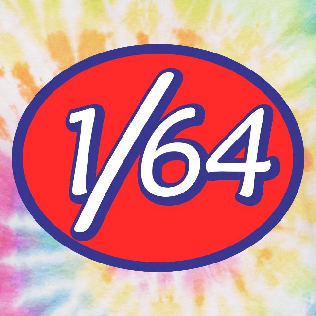 One Sixty Four -- vintage auto inspired oval