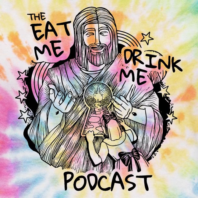 Eat Me Drink Me Podcast revamped logo