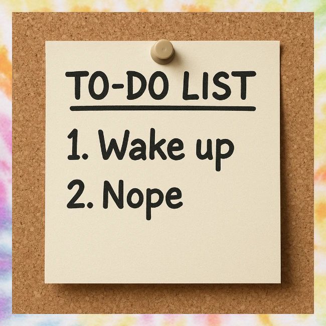 Humorous To Do List