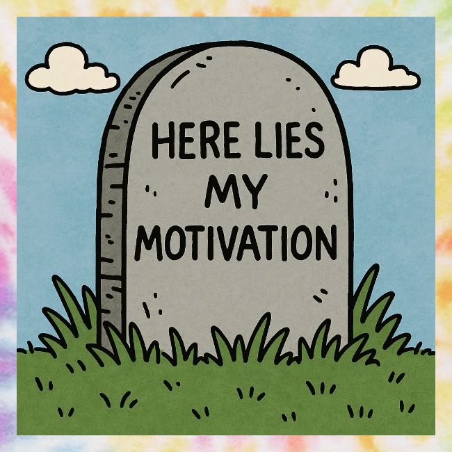 Motivations Cartoon Tombstone