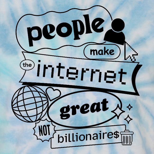 People Make The Internet Great - Blobby Black