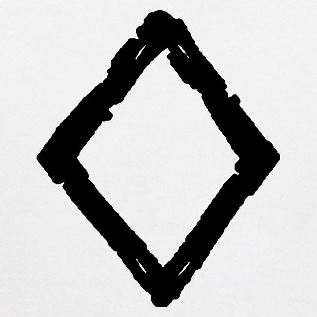 Elder Futhark Rune Ingwaz - Letter NG