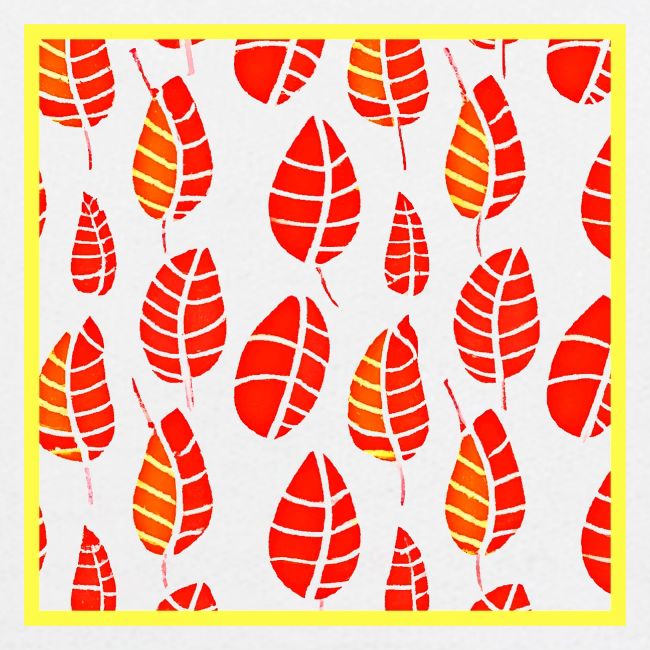 Elegant Leaf Art Neon Aesthetics