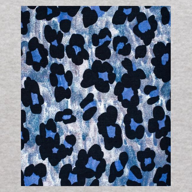 blue ank black leopard pattern