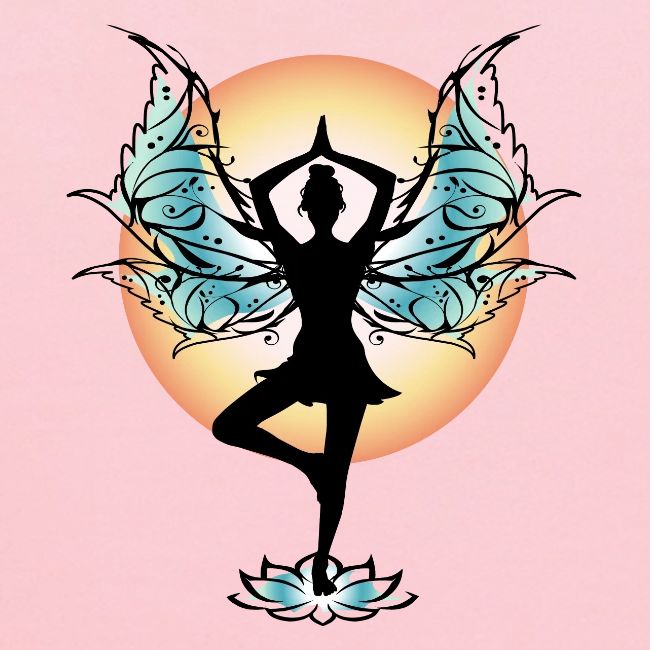 Tree Pose Yoga Fairy