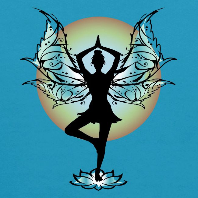 Tree Pose Yoga Fairy
