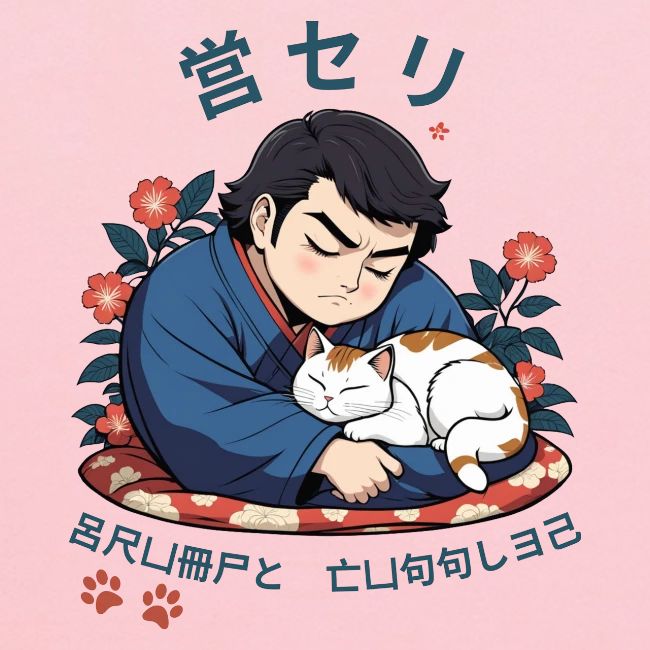 Grumpy Cuddles: Sumotori Napping Japanese Style