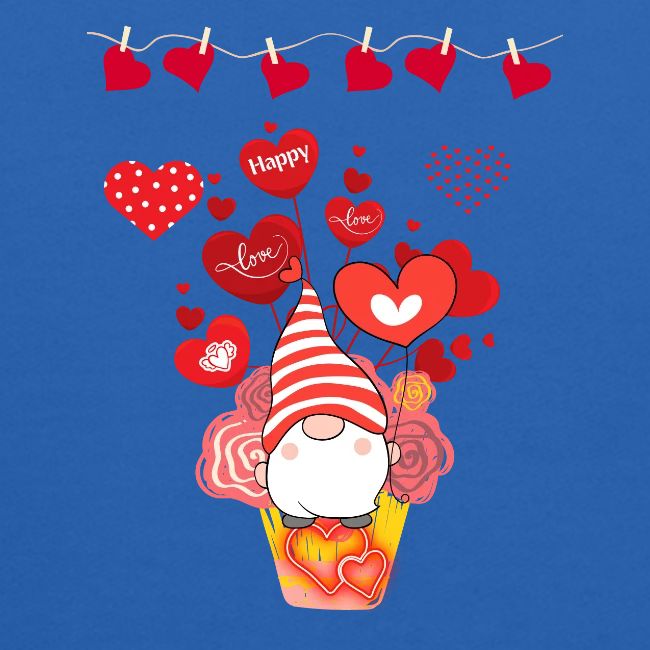 Design wrapped in love hearts, vibrating in love.
