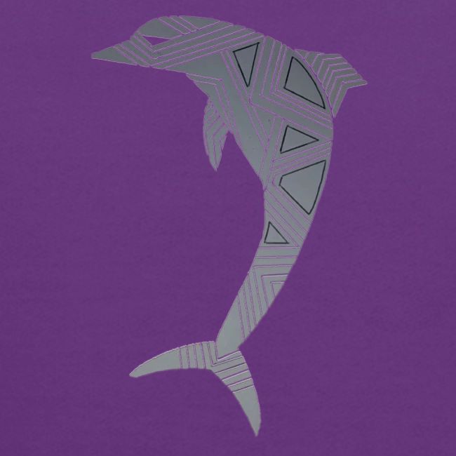 dolphin art deco