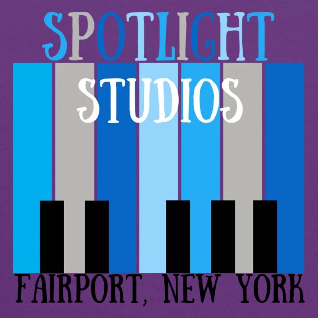 Spotlight Piano Keys