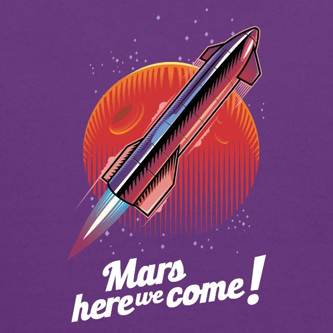 Mars Here We Come - Dark