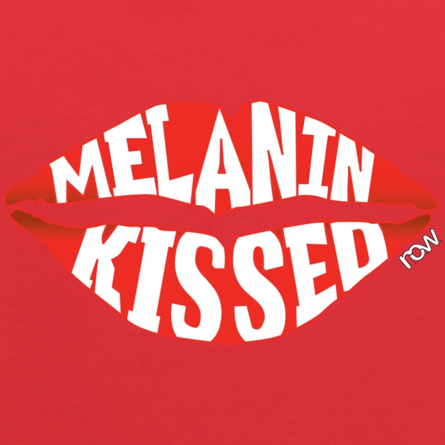 Melanin Kissed Tee by runonwords (r.o.w.)